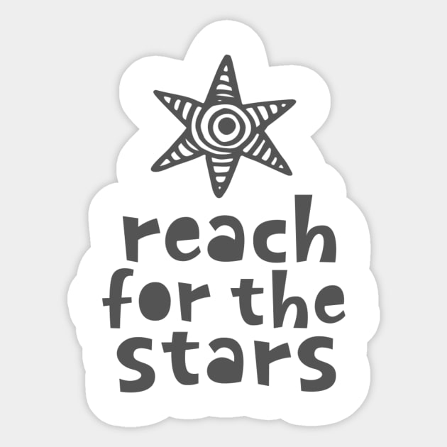 Reach for the stars Sticker by amramna